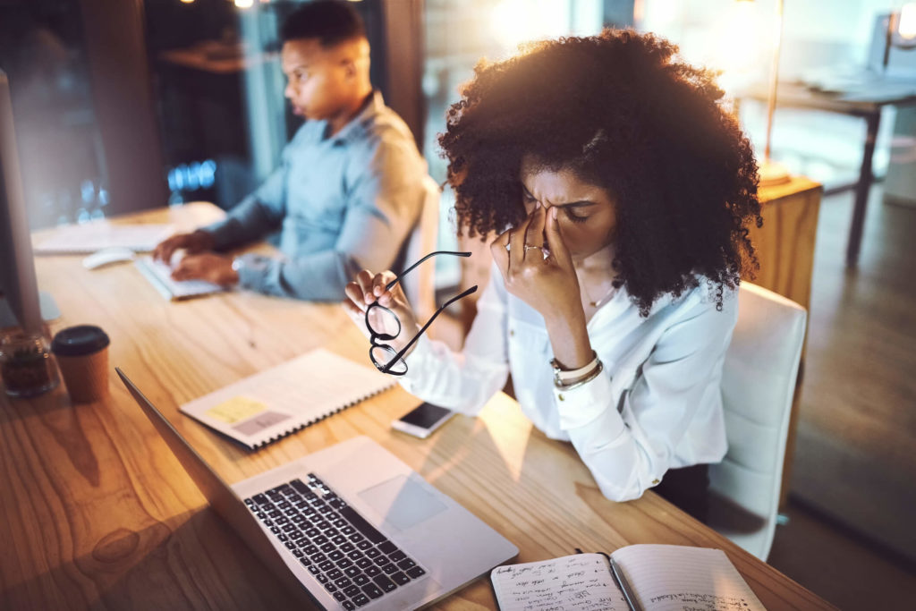 Estresse no ambiente de trabalho